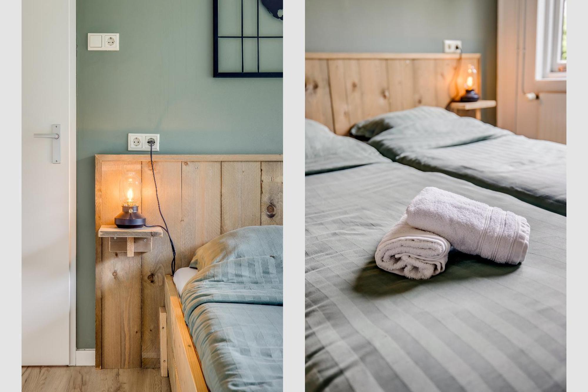 Chalet 'T Veluws Stulpje "Geniet, Ontspan En Droom Even Lekker Weg!" Putten Kültér fotó